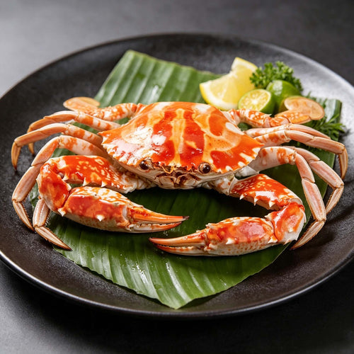 Cooked Frozen Flower Crab