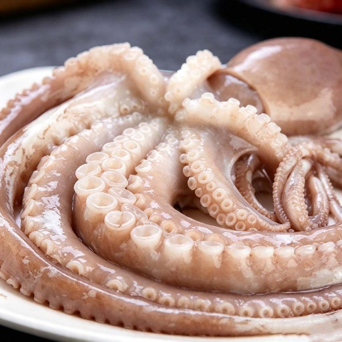Cooked Frozen Octopus