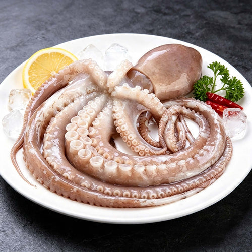 Cooked Frozen Octopus