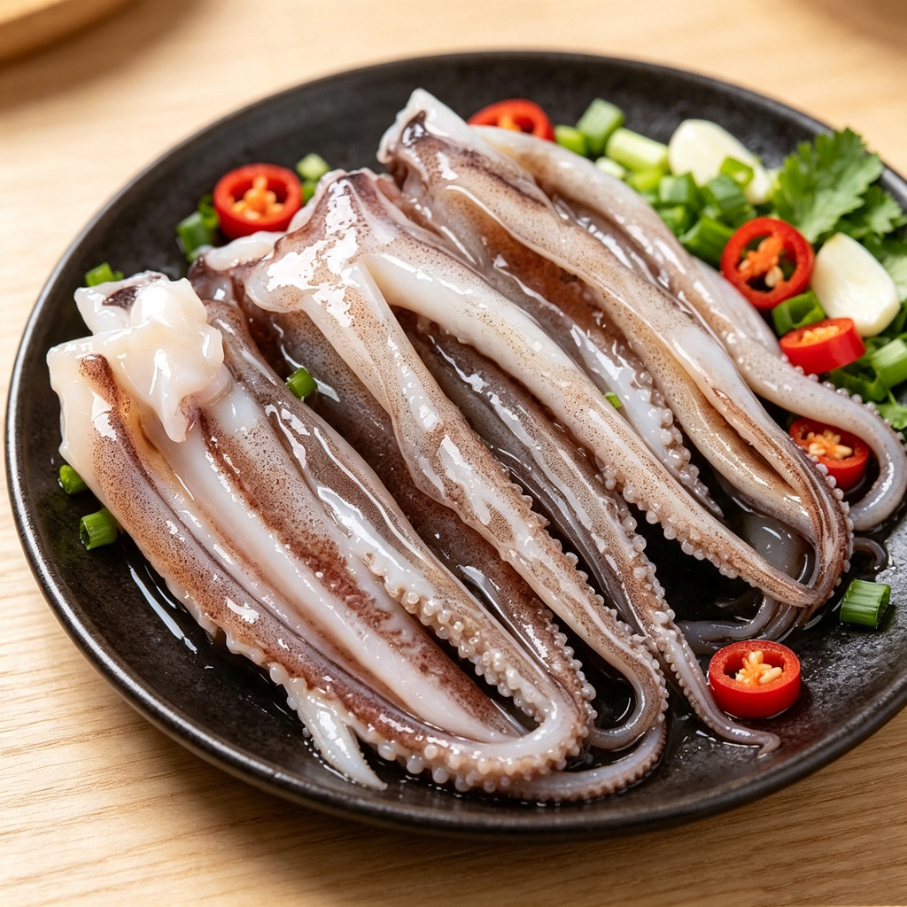 Frozen Squid Tentacles